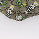 GUCCI Children's Sherry Line Waist bag PVC Beige Silver 502095 Auth LNZ449V-11