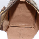 GUCCI GG Supreme Web Sherry Line Boston Bag PVC Beige Gold 40 02 006 Auth LNZ451-19