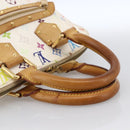 LOUIS VUITTON Monogram Multicolor Alma Hand Bag White M92647 LV Auth LNZ460-7