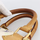 LOUIS VUITTON Monogram Multicolor Alma Hand Bag White M92647 LV Auth LNZ460-8