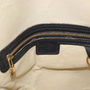 LOUIS VUITTON Monogram Mini Alma Haut Hand Bag Blue M92202 LV Auth LNZ461-18