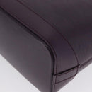 LOUIS VUITTON Epi Lockit PM Hand Bag Purple Cassis M4229K LV Auth LNZ463V-14