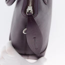 LOUIS VUITTON Epi Lockit PM Hand Bag Purple Cassis M4229K LV Auth LNZ463V-10