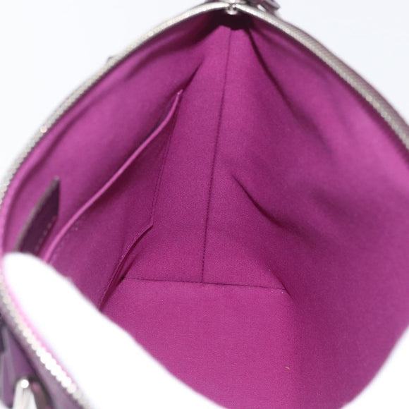 LOUIS VUITTON Epi Lockit PM Hand Bag Purple Cassis M4229K LV Auth LNZ463V