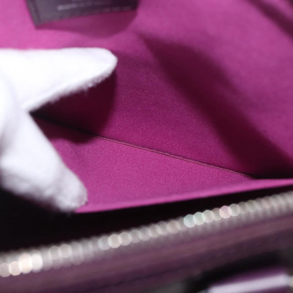 LOUIS VUITTON Epi Lockit PM Hand Bag Purple Cassis M4229K LV Auth LNZ463V