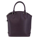 LOUIS VUITTON Epi Lockit PM Hand Bag Purple Cassis M4229K LV Auth LNZ463V-13