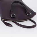 LOUIS VUITTON Epi Lockit PM Hand Bag Purple Cassis M4229K LV Auth LNZ463V-6