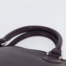 LOUIS VUITTON Epi Lockit PM Hand Bag Purple Cassis M4229K LV Auth LNZ463V-8