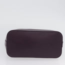 LOUIS VUITTON Epi Lockit PM Hand Bag Purple Cassis M4229K LV Auth LNZ463V-5