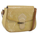 LOUIS VUITTON Monogram Vernis Bell Flower PM Bag Broncorail M91703 Auth LNZ464-1