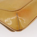 LOUIS VUITTON Monogram Vernis Thompson Street Bag Beige M91301 LV Auth LNZ465-9