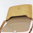 LOUIS VUITTON Monogram Vernis Thompson Street Bag Beige M91301 LV Auth LNZ465-10