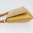 LOUIS VUITTON Monogram Vernis Thompson Street Bag Beige M91301 LV Auth LNZ465-4