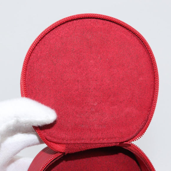 LOUIS VUITTON Epi Ecrin Bijoux 10 Schmuckkästchen Rot M48217 LV Auth LNZ467