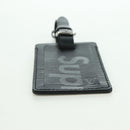 LOUIS VUITTON Epi LV × Supreme Name Tag Black M67726 LV Auth LNZ468M-9