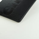 LOUIS VUITTON Epi LV × Supreme Name Tag Black M67726 LV Auth LNZ468M-20