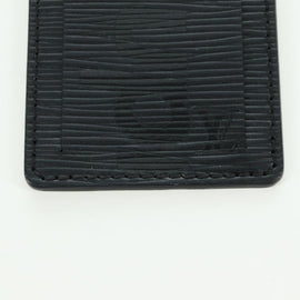 LOUIS VUITTON Epi LV × Supreme Name Tag Black M67726 LV Auth LNZ468M - 0