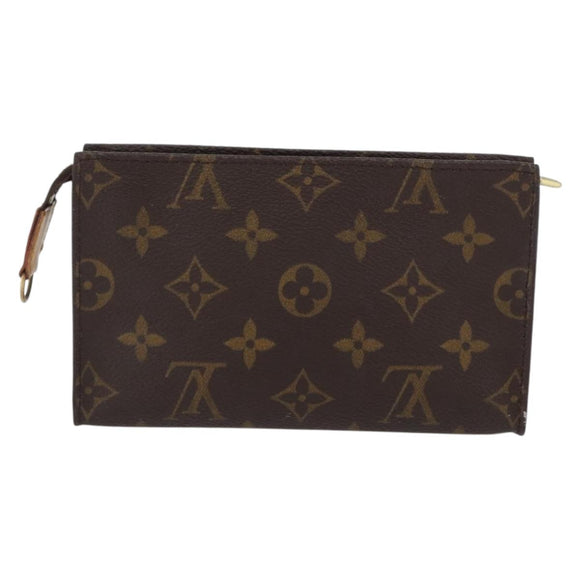 LOUIS VUITTON Monogram Bucket PM Accessory Pouch LV Auth LNZ469