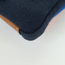 LOEWE Nekzakje Canvas Blauw Zilver Auth LNZ470M-18