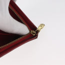 LOUIS VUITTON Monogram Cherry Porte Monnaie Zip Long Wallet M95006 Auth LNZ473-8