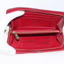 LOUIS VUITTON Monogram Cherry Porte Monnaie Zip Long Wallet M95006 Auth LNZ473-9