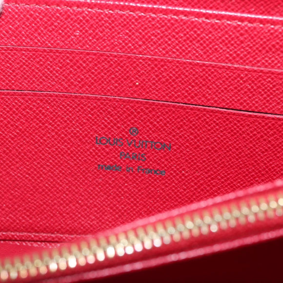 LOUIS VUITTON Monogram Cherry Porte Monnaie Zip Long Wallet M95006 Auth LNZ473