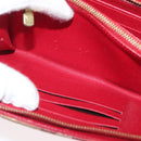 LOUIS VUITTON Monogram Cherry Porte Monnaie Zip Long Wallet M95006 Auth LNZ473-21