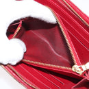 LOUIS VUITTON Monogram Cherry Porte Monnaie Zip Long Wallet M95006 Auth LNZ473-11