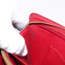 LOUIS VUITTON Monogram Cherry Porte Monnaie Zip Long Wallet M95006 Auth LNZ473-12