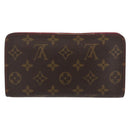 LOUIS VUITTON Monogram Cherry Porte Monnaie Zip Long Wallet M95006 Auth LNZ473-2