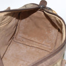 GUCCI GG Supreme Web Sherry Line Boston Bag PVC Beige Gold 58 02 007 Auth LNZ480-18