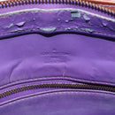 LOUIS VUITTON Monogram Vernis Houston Hand Bag Purple Viole M91093 Auth LNZ484-10