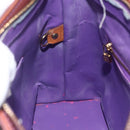 LOUIS VUITTON Monogram Vernis Houston Hand Bag Purple Viole M91093 Auth LNZ484-19