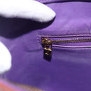 LOUIS VUITTON Monogram Vernis Houston Hand Bag Purple Viole M91093 Auth LNZ484-20