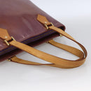 LOUIS VUITTON Monogram Vernis Houston Hand Bag Purple Viole M91093 Auth LNZ484-7