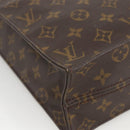 LOUIS VUITTON Monogram Sac Plat Hand Bag M51140 LV Auth LNZ485-16