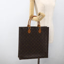 LOUIS VUITTON Monogram Sac Plat Hand Bag M51140 LV Auth LNZ485-19