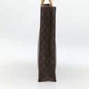 LOUIS VUITTON Monogram Sac Plat Hand Bag M51140 LV Auth LNZ485-4