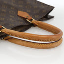 LOUIS VUITTON Monogram Sac Plat Hand Bag M51140 LV Auth LNZ485-7