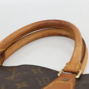 LOUIS VUITTON Monogram Sac Plat Hand Bag M51140 LV Auth LNZ485-8