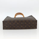 LOUIS VUITTON Monogram Sac Plat Hand Bag M51140 LV Auth LNZ485-5