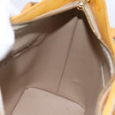LOUIS VUITTON Monogram Vernis Houston Hand Bag Beige M91004 LV Auth LNZ488-18