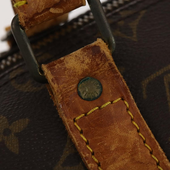 LOUIS VUITTON Monogram Keepall Bandouliere 50 Boston Bag M41416 LV Auth LNZ491