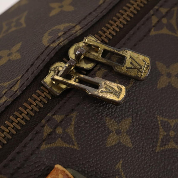 LOUIS VUITTON Monogram Keepall Bandouliere 50 Boston Bag M41416 LV Auth LNZ491