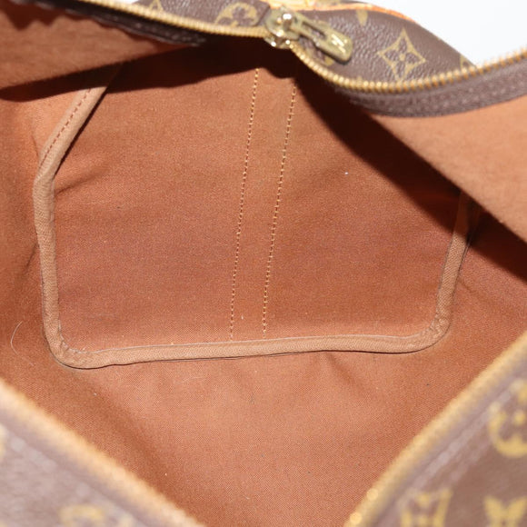 LOUIS VUITTON Monogram Keepall Bandouliere 50 Boston Bag M41416 LV Auth LNZ491