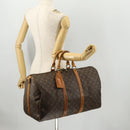 LOUIS VUITTON Monogram Keepall Bandouliere 50 Boston Bag M41416 LV Auth LNZ491-23