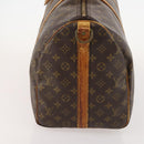 LOUIS VUITTON Monogram Keepall Bandouliere 50 Boston Bag M41416 LV Auth LNZ491-3