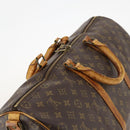 LOUIS VUITTON Monogram Keepall Bandouliere 50 Boston Bag M41416 LV Auth LNZ491-6