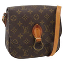 LOUIS VUITTON Monogram Saint Cloud MM Shoulder Bag M51243 LV Auth LNZ492-1