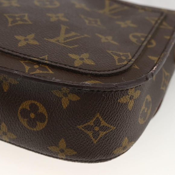 LOUIS VUITTON Monogram Saint Cloud MM Shoulder Bag M51243 LV Auth LNZ492